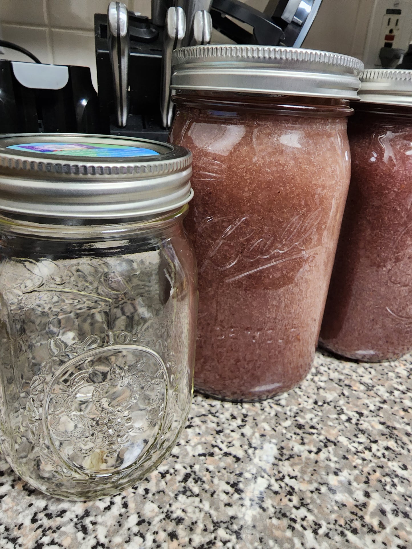 Seamoss Gel infused with Elderberries (immune boosting), Ashwagandha (manage stress, & Lions Mane (focus)