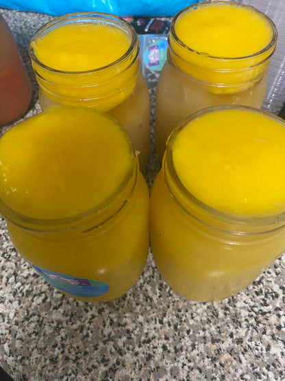 Seamoss Gel infused with Elderberries (immune boosting), Ashwagandha (manage stress, & Lions Mane (focus)